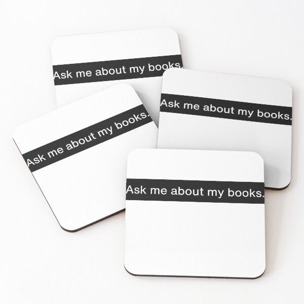 Item preview, Ask me about my books.  designed and sold by BookishBurns .