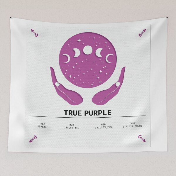Item preview, True Purple designed and sold by PanPu.