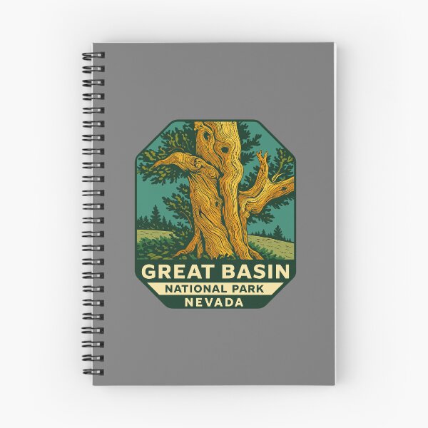Item preview, Great Basin National Park Retro Desert Mountain Sticker designed and sold by Ismeal Von.