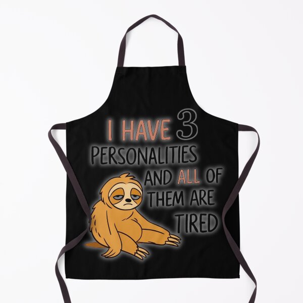 Item preview, Tired Sloth Funny Quote Sticker designed and sold by MomentumbyOla.