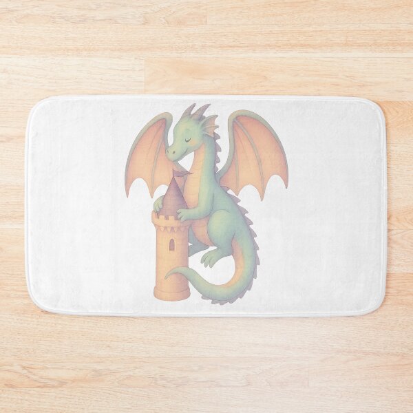Item preview, Dragon’s Embrace – Pastel Romantasy Castle & Dragon designed and sold by FTS-Studio.
