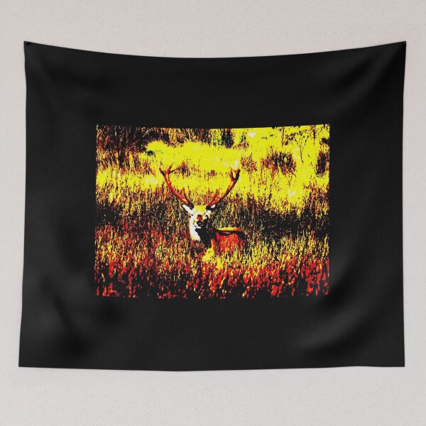Item preview, Colourful Stag designed and sold by derbyshireduck.