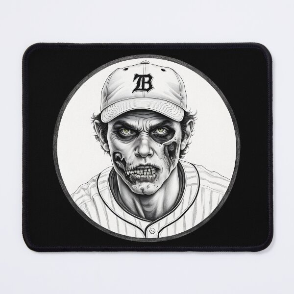Item preview, Zombie Baseball Player designed and sold by NightTimeJ.