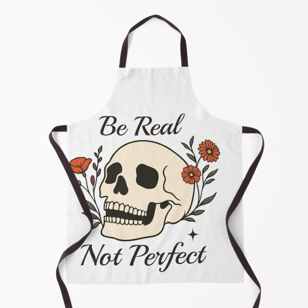Item preview, Be Real Not Perfect – Empowering Self-Love Quote designed and sold by artcultreone.
