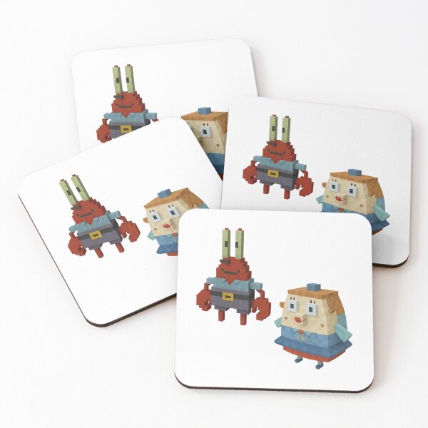 Item preview, SpongeBob / Mrs. Puff / Mr. Krabs Minecraft PACK designed and sold by DibujandoPorfa.