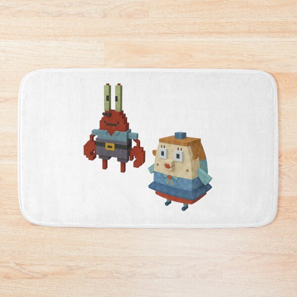 Item preview, SpongeBob / Mrs. Puff / Mr. Krabs Minecraft PACK designed and sold by DibujandoPorfa.