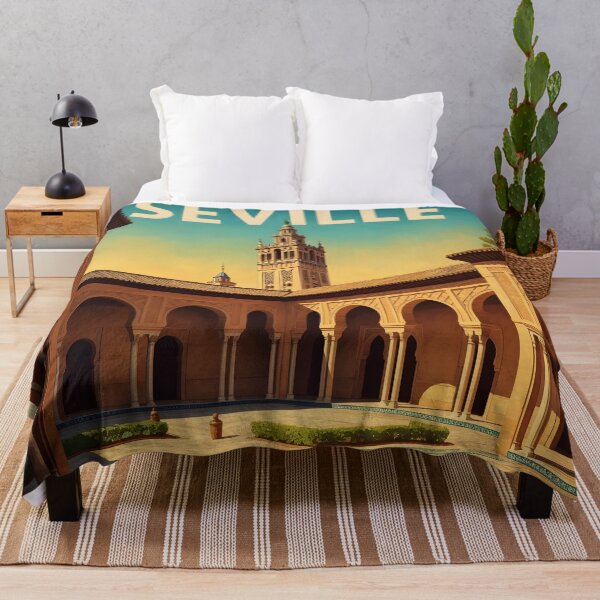 Item preview, Seville: Classic European Travel Poster Elegance designed and sold by LSVart.