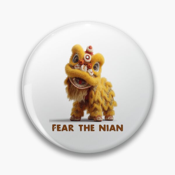 Item preview, Here Comes Nian! – Lunar Lion Cuteness Unleashed designed and sold by Ignorant-Artist.