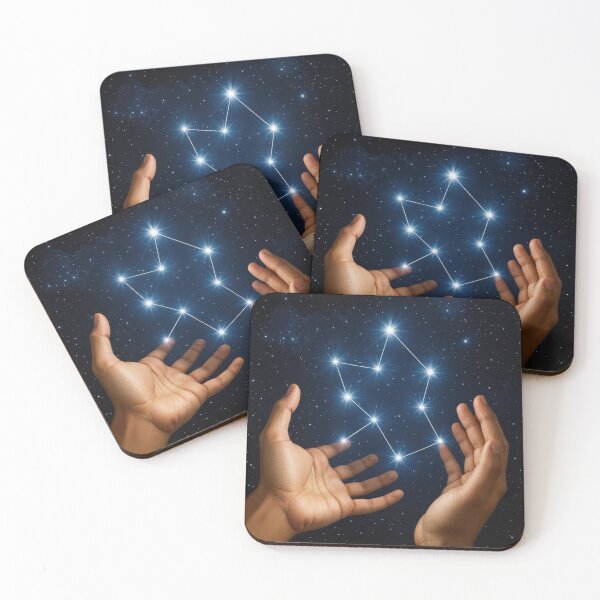 Item preview, Pair of Hands Creating a Star Constellation designed and sold by Maria Dryfhout.