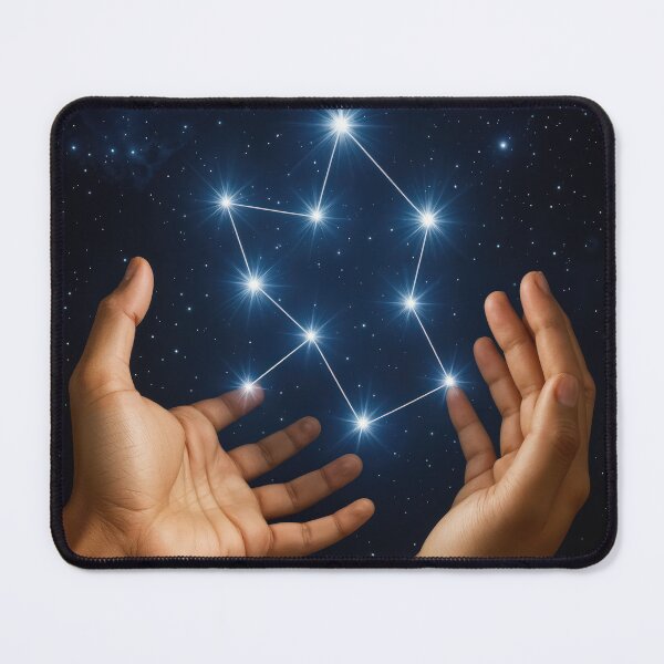 Item preview, Pair of Hands Creating a Star Constellation designed and sold by Maria Dryfhout.