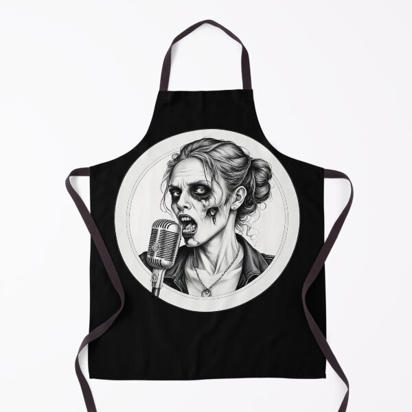 Item preview, Zombie Singer - Undead Singer Girl designed and sold by NightTimeJ.