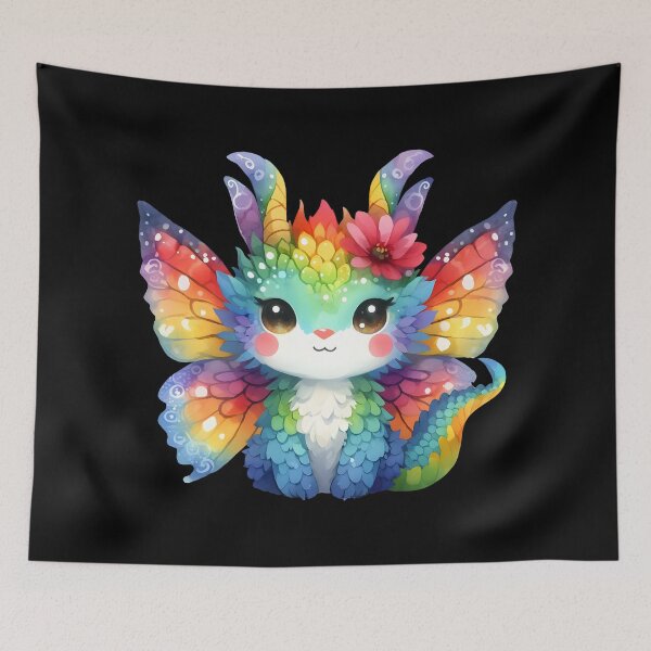 Item preview, Cute Fairon: Fairy Dragon, Ai Generated Art  designed and sold by ACC .