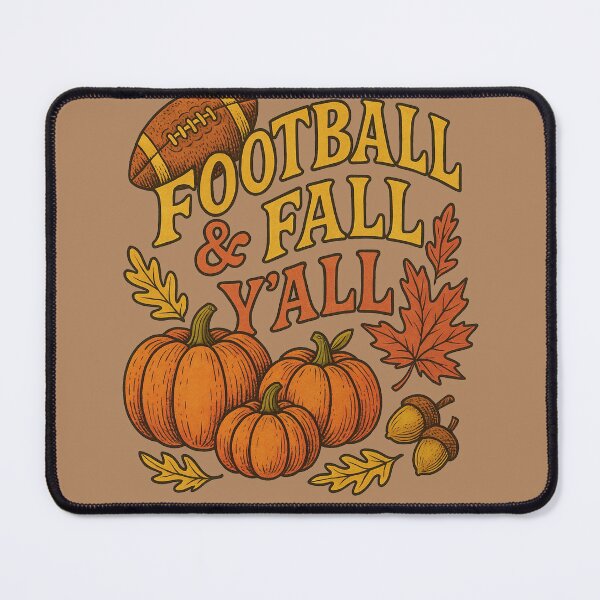 Item preview, Football & Fall Y’all Autumn Tailgate Vibes designed and sold by FrictionMaxxing.