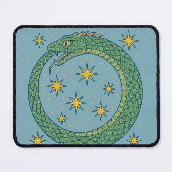 Item preview, Uroboros Eternal Cycle Snake Symbol designed and sold by FrictionMaxxing.