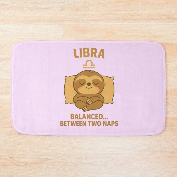 Item preview, Libra Sloth – Balanced Between Two Naps | Funny Zodiac Nap Art designed and sold by konthai.familyart.