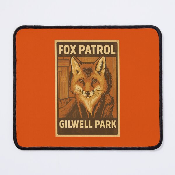 Item preview, Wood Badge Fox designed and sold by Broken Antler Designs .