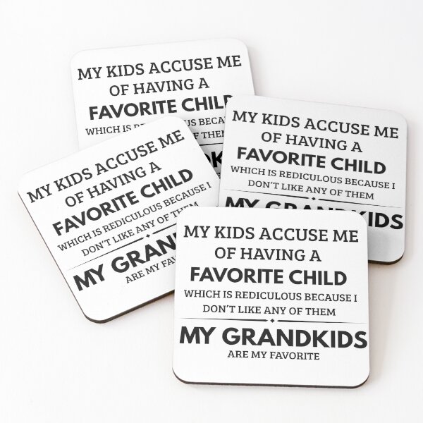 Item preview, Funny Grandparent Quote – Favorite Child Joke – Family Sarcasm designed and sold by ikramart11.