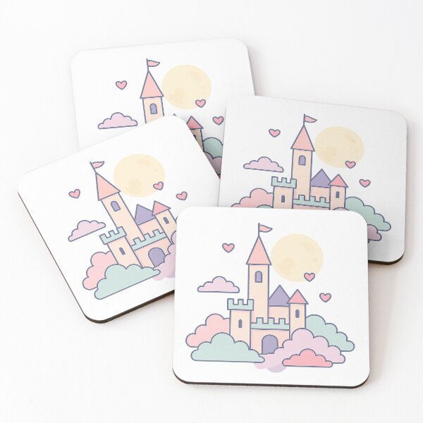 Item preview, Moonlit Romantasy Castle – Pastel Fairycore designed and sold by FTS-Studio.