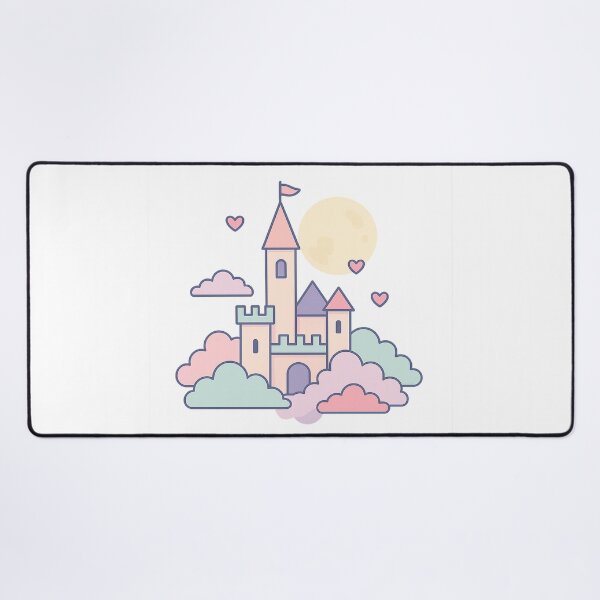 Item preview, Moonlit Romantasy Castle – Pastel Fairycore designed and sold by FTS-Studio.
