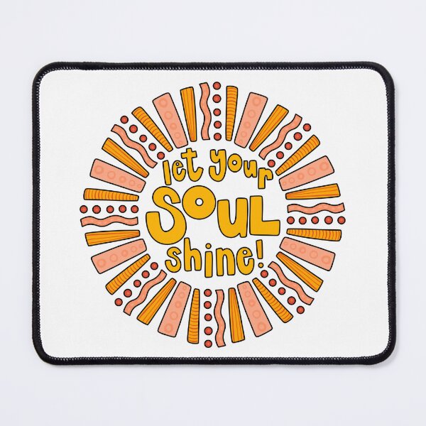 Item preview, Let Your Soul Shine Orange Sunburst designed and sold by GraceMakes03.