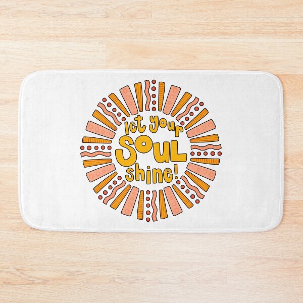 Item preview, Let Your Soul Shine Orange Sunburst designed and sold by GraceMakes03.