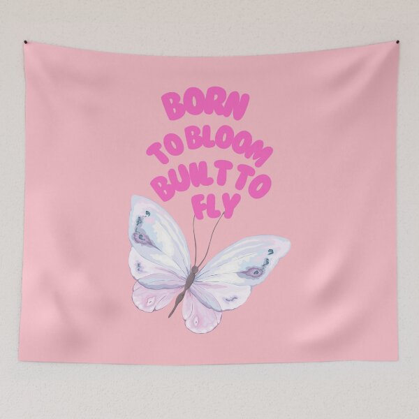 Item preview, Born To Bloom Built To Fly designed and sold by StudioWhitworth.