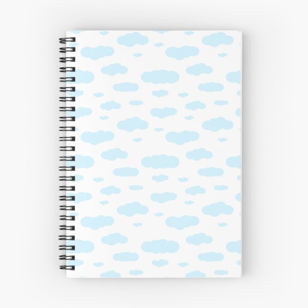 Item preview, Cute Blue Clouds Seamless Repeat Pattern designed and sold by rymarenko.