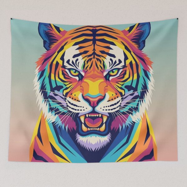 Item preview, Neon Tiger  designed and sold by Gabriela McDaniel.