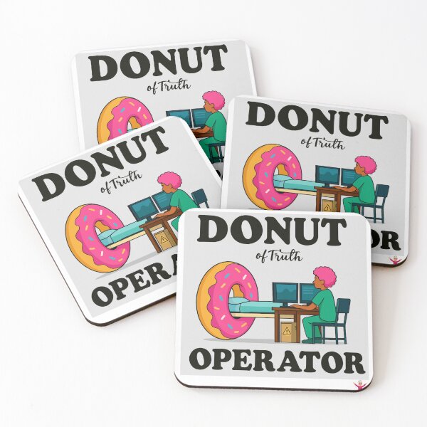 Item preview, donut of truth operator designed and sold by Mertonopolis.