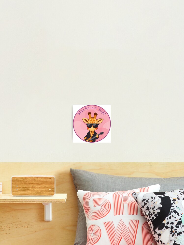 Thumbnail 2 of 3, Photographic Print, Mini Rocker Style. Giraffe. designed and sold by MiniRocker.