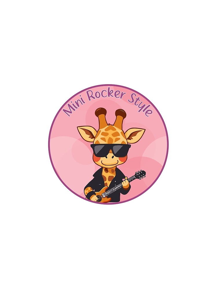 Thumbnail 3 of 3, Scarf, Mini Rocker Style. Giraffe. designed and sold by MiniRocker.
