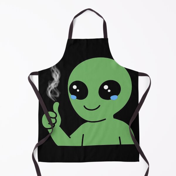 Item preview, Cute Alien Thumbs Up Meme designed and sold by MomentumbyOla.