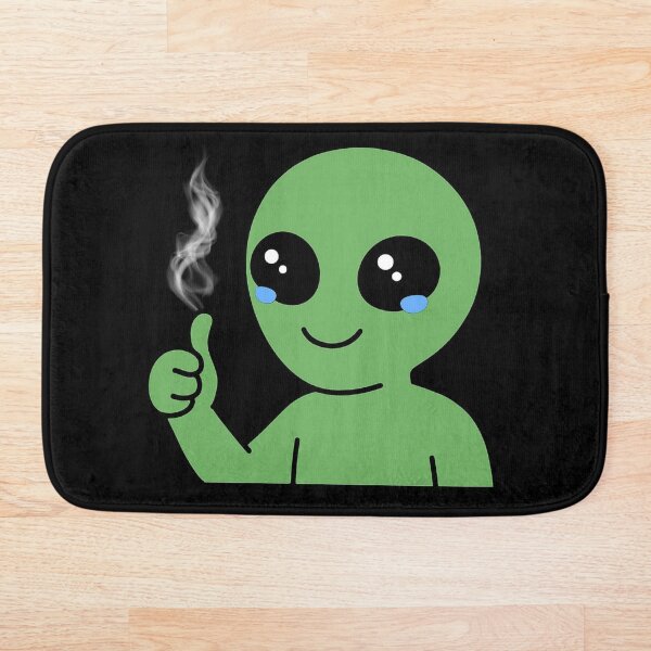 Item preview, Cute Alien Thumbs Up Meme designed and sold by MomentumbyOla.