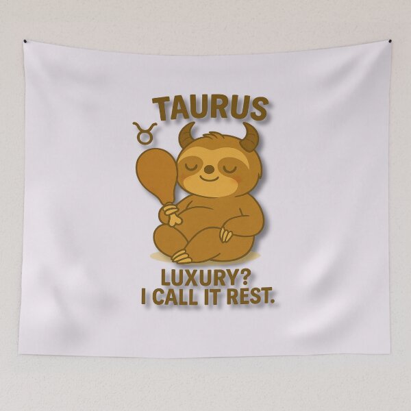 Item preview, Taurus Sloth – Luxury? I Call It Rest | Funny Zodiac Chill Design designed and sold by konthai.familyart.