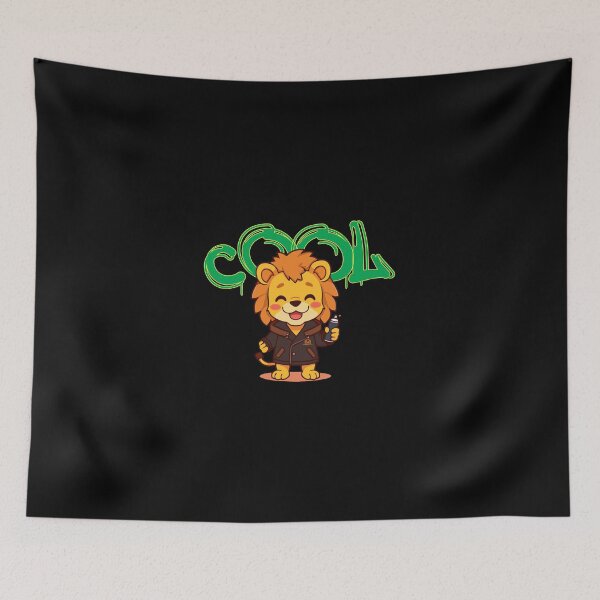 Item preview, Cool graffiti lion designed and sold by Mini Rocker.