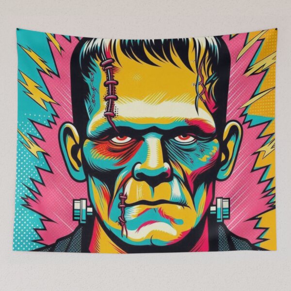 Item preview, Karloff meets Warhol meets Kirby designed and sold by piki05.