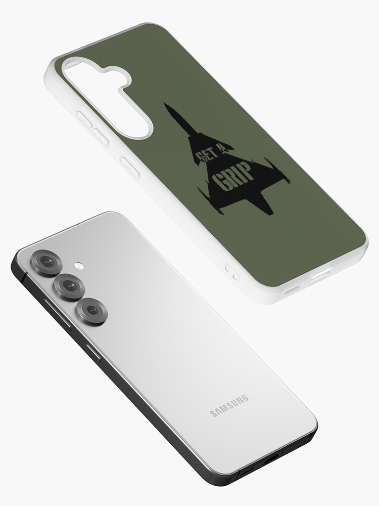 Thumbnail 2 of 4, Samsung Galaxy Phone Case, Get a Grip designed and sold by WarbirdComics.