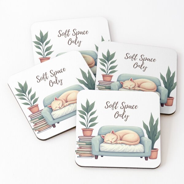 Item preview, Soft Space Only designed and sold by Almond Paper Co. .