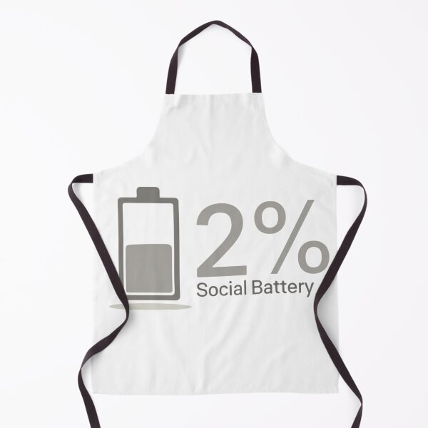 Item preview, Social Battery: 2% designed and sold by Almond Paper Co. .