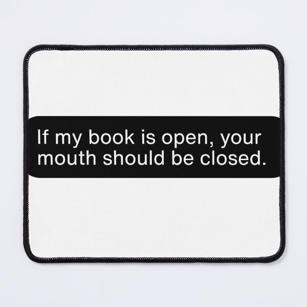 Item preview, If my book is open designed and sold by BookishBurns .