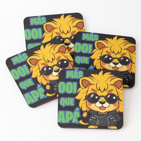 Item preview, Mas cool que papá. león designed and sold by Mini Rocker.