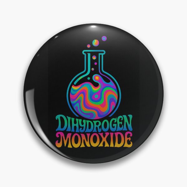 Item preview, Dihydrogen Monoxide – Trippy Psychedelic Science Meme Design designed and sold by Willebees.