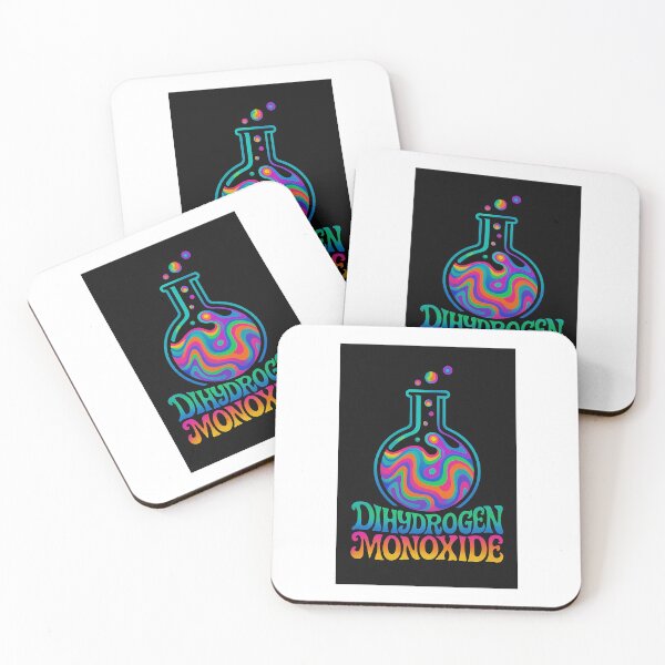 Item preview, Dihydrogen Monoxide – Trippy Psychedelic Science Meme Design designed and sold by Willebees.
