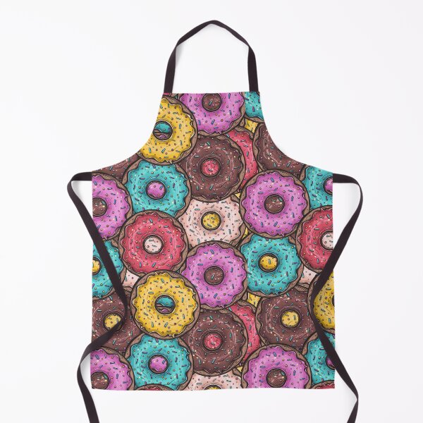 Item preview, Seamless Iced Donut Pattern designed and sold by muskitt.