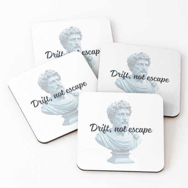 Item preview, Drift, Not Escape -  Marcus Aurelius Stoic Clothing | Marcus Aurelius Stoicism Artwork designed and sold by LexaArtworks.