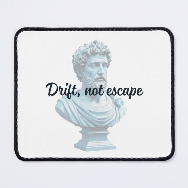 Item preview, Drift, Not Escape -  Marcus Aurelius Stoic Clothing | Marcus Aurelius Stoicism Artwork designed and sold by LexaArtworks.
