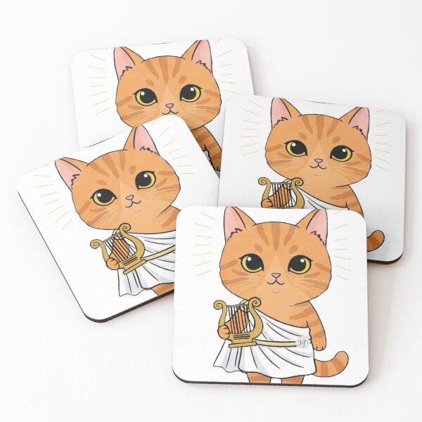 Item preview, A-paw-llo: God of Sun & Song designed and sold by Fable-and-Fur.