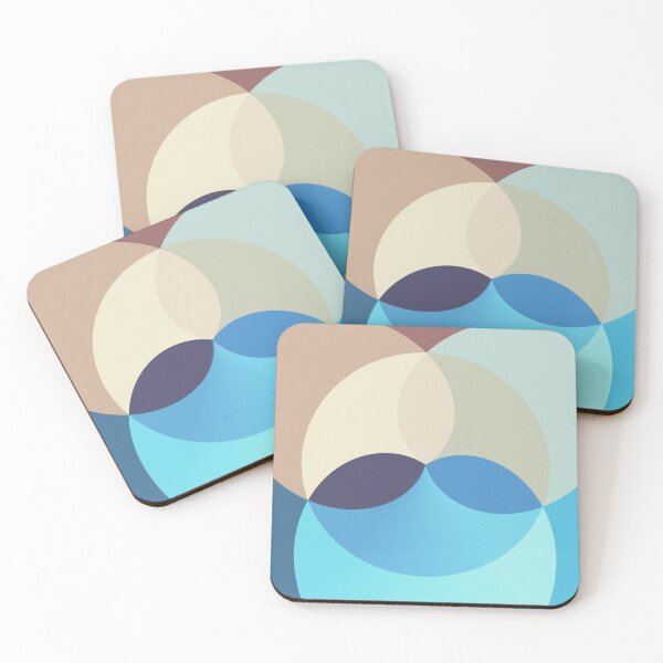 Item preview, Circle Centred Minimal Modern Abstract Shapes designed and sold by patternsoup.