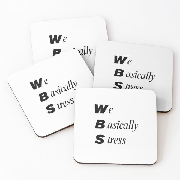 Item preview, Funny WBS Civil Engineering Acronym Pun designed and sold by ThePungineer.
