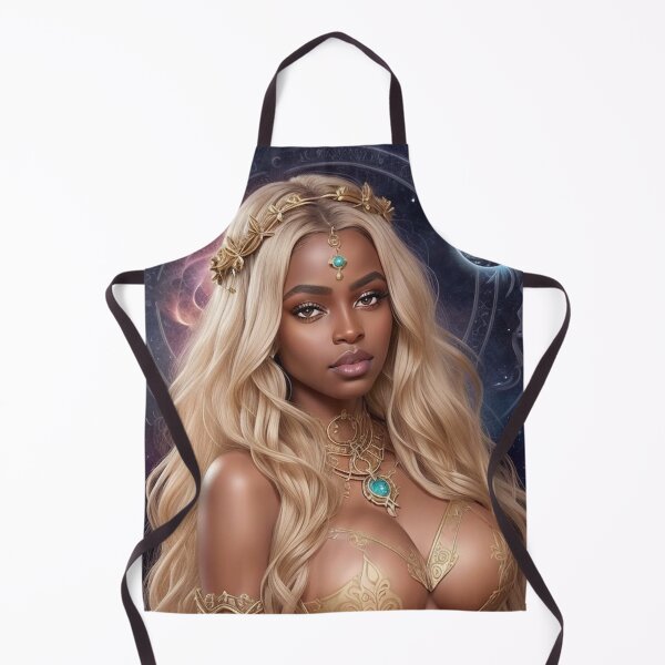 Item preview, Libra Rising – Celestial Golden Goddess Warrior designed and sold by MissSaylor.